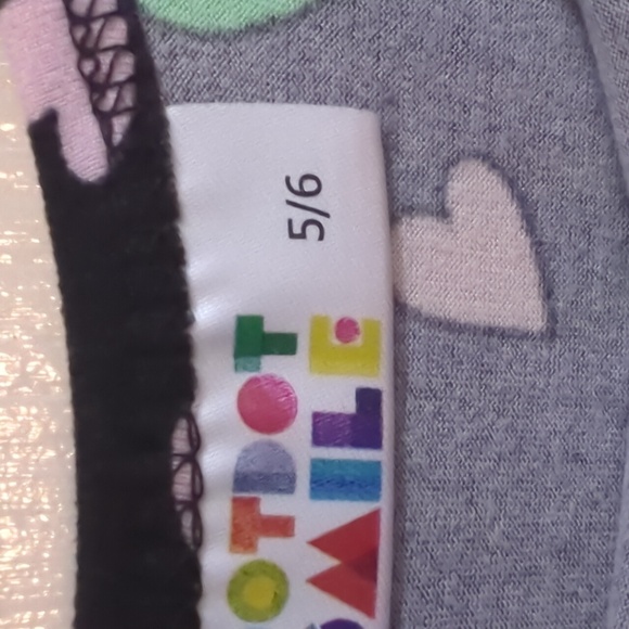 DOT DOT SMILE SZ 5/6 VINTAGE HARD TO FIND DINO DRESS! EUC!! - Picture 6 of 8